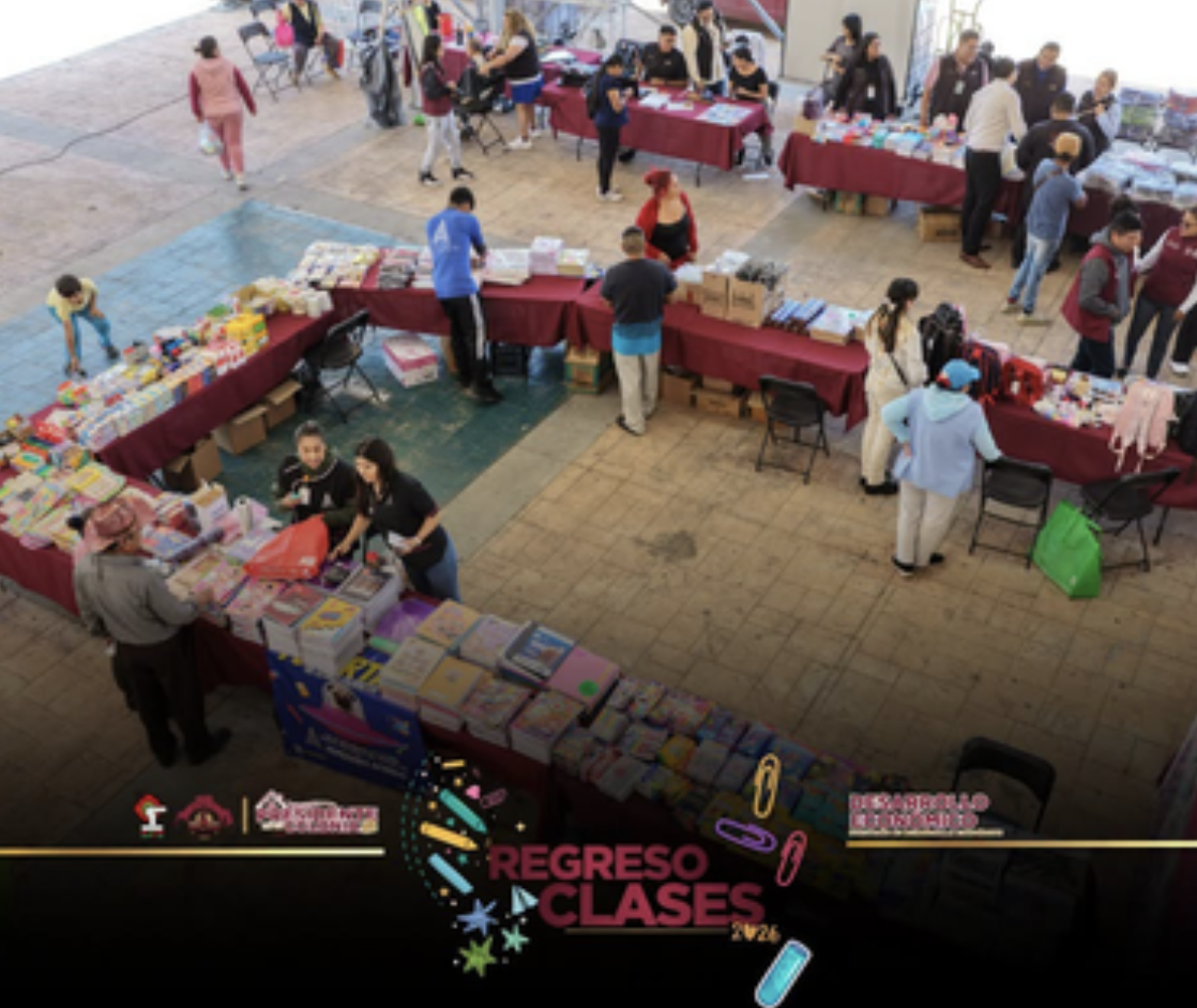 FERIA DE REGRESO A CLASES FORTALECE LA ECONOMIA LOCAL Y APOYA A LAS FAMILIAS DE VALLE DE CHALCO